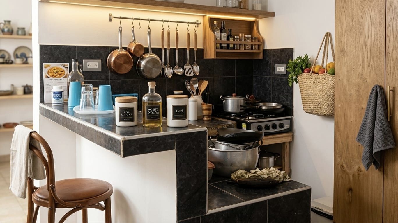 Cocina y taller de preparación de Las Delicias de Soya en Soledad