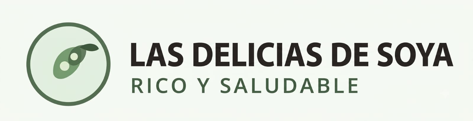 Logo de Las Delicias de Soya